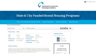 
                            3. Tucson El Portal Program | Rental Housing Programs | National Low ... - Hcd Housing Portal