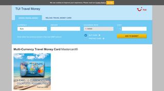 
                            1. TUI Travel Money - Travel Money Card - Tui Travel Money Card Portal