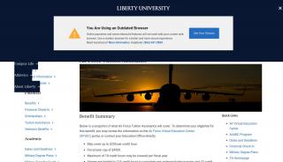 
                            8. Tuition Assistance (TA) - Air Force | Military Affairs | Liberty University - Air Force Education Portal