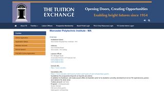 
                            6. Tuition Exchange - Liaison Officers Login - Wpi Exchange Email Login