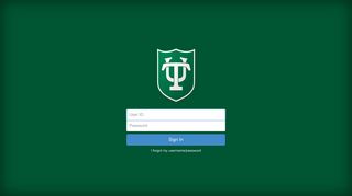 Tulane University Central Authentication Service 1p01