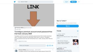 
                            5. Tunnelguru premium account email password free trial hack ... - Tunnelguru Portal