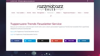 
                            2. Tupperware E-Trends | Razzmatazz - Tupperware Trends Portal