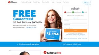 
                            3. TurboTax® Official Site: File Taxes Online, Tax Filing Made Easy - Turbotax 2016 Portal