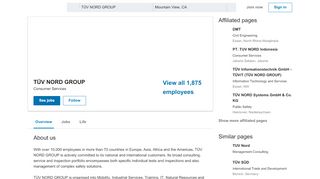 
                            1. TÜV NORD GROUP | LinkedIn - Tüv Nord Bildung Mitarbeiter Portal
