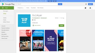 
                            8. TV 2 PLAY - Apps on Google Play - Tv2 Play Portal Gratis