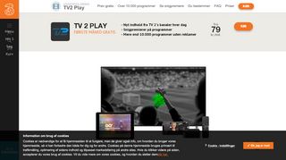 
                            3. TV 2 Play - prøv gratis i 30 dage - Tv2 Play Portal Gratis