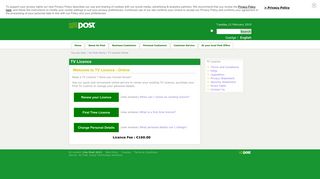 
TV Licence - Homepage  

