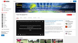 Twice The Speed TV - YouTube - Twice The Speed Portal