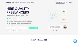 
                            8. Twine: Hire quality freelancers for your job - Bbc Freelance Portal
