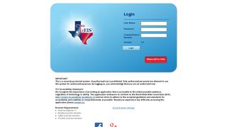 
                            9. TxEIS Login - Region 20 Portal