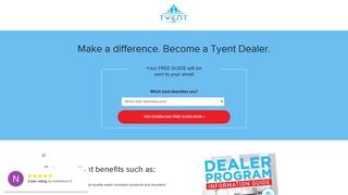 
                            5. Tyent Dealer - Tyent USA - Tyent Dealer Portal