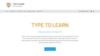 
                            8. Type to Learn: Keyboarding For Schools | United States - Type To Learn Sunburst Digital Portal