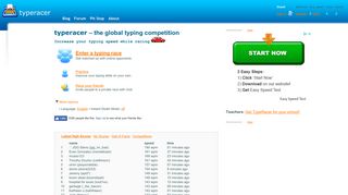 
                            6. TypeRacer - Test your typing speed and learn to type faster ... - Http Online 3 Typing Master Portal