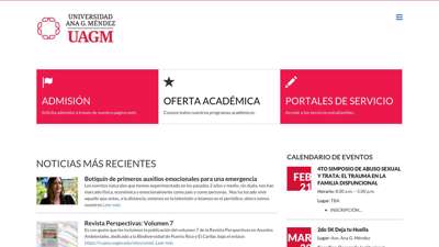 
                            7. UAGM Universidad Ana G. Méndez