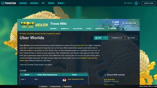 
                            2. Uber Worlds | Trove Wiki | FANDOM powered by Wikia - Trove Uber 1 Portal Location