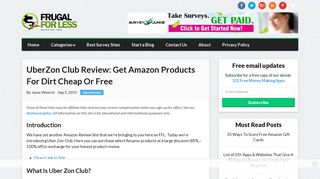 
UberZon Club Review: Get Amazon Products For Dirt Cheap ...
