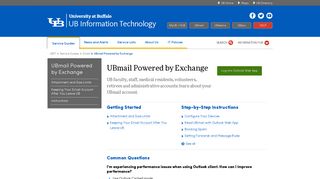 
                            4. UBmail Powered by Exchange - UBIT - University at Buffalo - Ubmail Buffalo Edu Portal