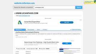 
                            5. ucanpass.com at WI. uCanPass Online Prelicensing for ... - Ucanpass Login