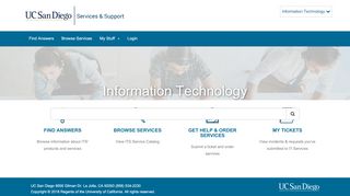 
                            5. UCSD IT Service Portal - Information Technology - Service Now - Acs Portal Ucsd