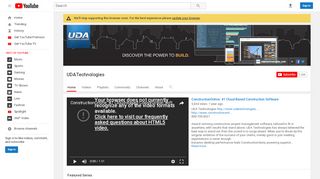 
                            8. UDATechnologies - YouTube - Uda Construction Online Portal