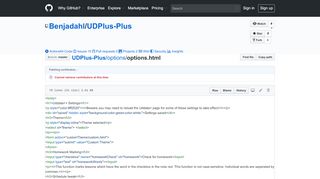 
                            6. UDPlus-Plus/options.html at master · Benjadahl/UDPlus-Plus ... - Uddata Portal