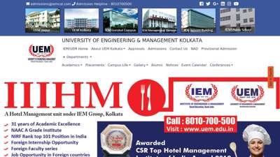 UEM Kolkata: Best Engineering and Management University in ...