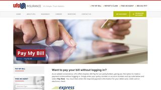
                            2. UFG Policyholder Bill Pay - United Fire Group Portal
