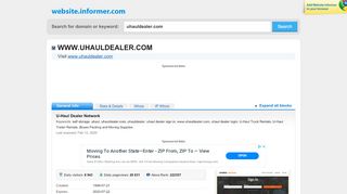 
                            8. uhauldealer.com at WI. U-Haul Dealer Network - Uhauldealer Dealer Portal
