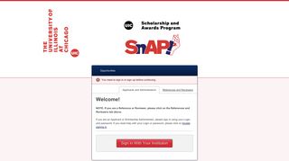 
                            8. UIC SnAP: Sign In - My Uic Portal