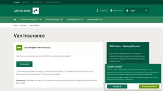 
                            5. UK Insurance – Van Insurance Quotes Online - Lloyds Bank - Lloyds Car Insurance Self Service Login