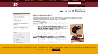 
                            2. ULM Warhawk Express Card | ULM University of Louisiana at Monroe - Portal Ulm