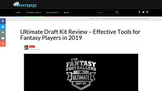 
                            9. Ultimate Draft Kit Review – Draft Preparation for Serious ... - Ultimate Draft Kit Portal