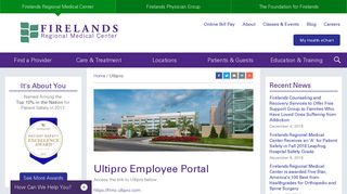 Ultipro  Employee Portal  Firelands Regional Medical Center