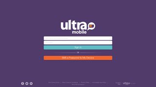 
                            7. Ultra Mobile | Log In