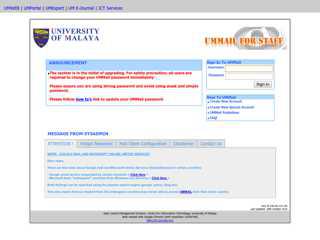 -UMMAIL OFFICIAL- - University of Malaya