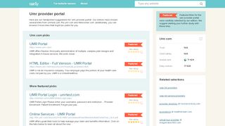 Umr provider portal - Sur.ly - Provider Fhs Umr Com Portal