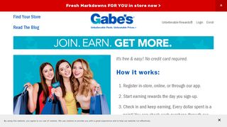 
                            5. Unbelievable Rewards® — Gabe's - My Gabes Portal