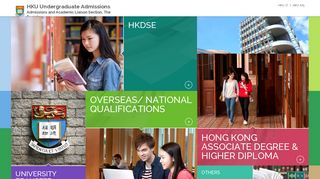 
                            4. Undergraduate Admissions - HKU Admissions and Academic Liaison ... - Hku Admission Portal