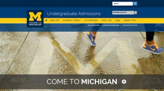 
                            3. Undergraduate Admissions - University of Michigan - University Of Michigan Portal Admissions