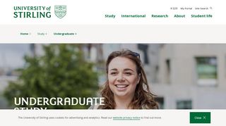
                            8. Undergraduate | Study | University of Stirling - Stirling Portal Succeed