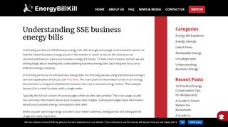 
                            6. Understanding SSE business energy bills - EnergyBillKill - Sse Business Energy Portal