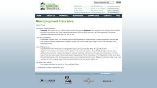 
Unemployment Insurance - Main Menu - Louisiana Workforce ...  
