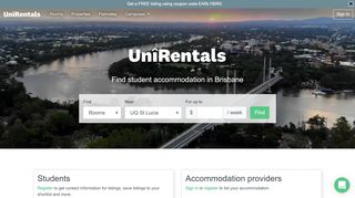 UniRentals - Uq Rentals Sign In