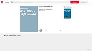 
                            2. UNISA LOGIN - StudyNotesWiki - Pinterest.ru - Studynoteswiki Login