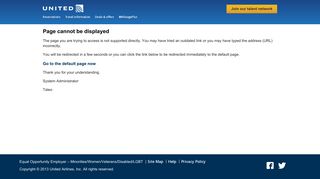 
                            5. United Airlines - United Intranet Login - United Employee Portal