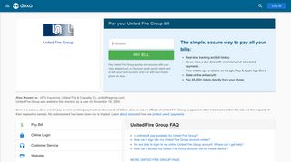 
                            5. United Fire Group (UFG Insurance) | Pay Your Bill Online ... - United Fire Group Portal