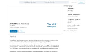 
                            8. United States Appraisals | LinkedIn - United States Appraisals Appraiser Portal