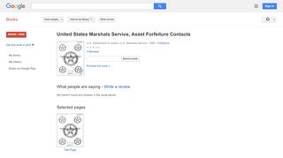 
                            7. United States Marshals Service, Asset Forfeiture Contacts - Owa Dyncorp Email Login