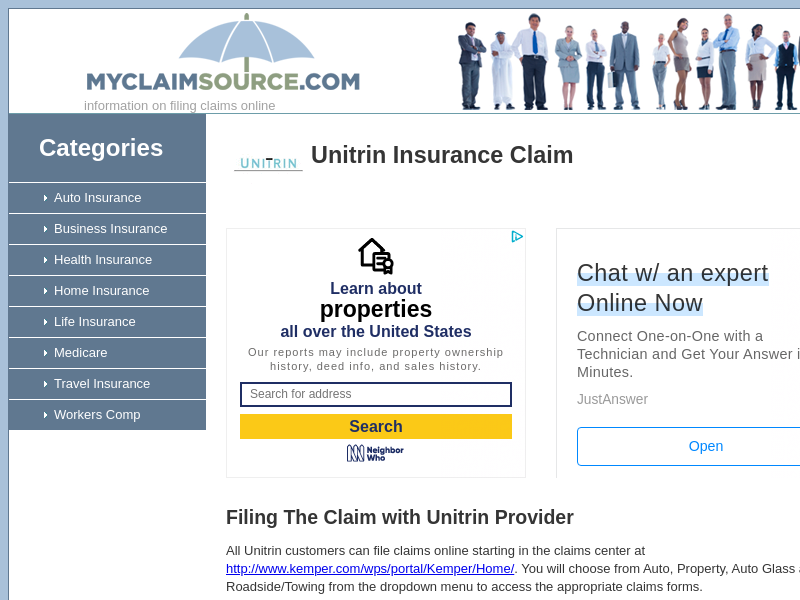 
                            6. Unitrin Insurance Claim | File Claim Form Online